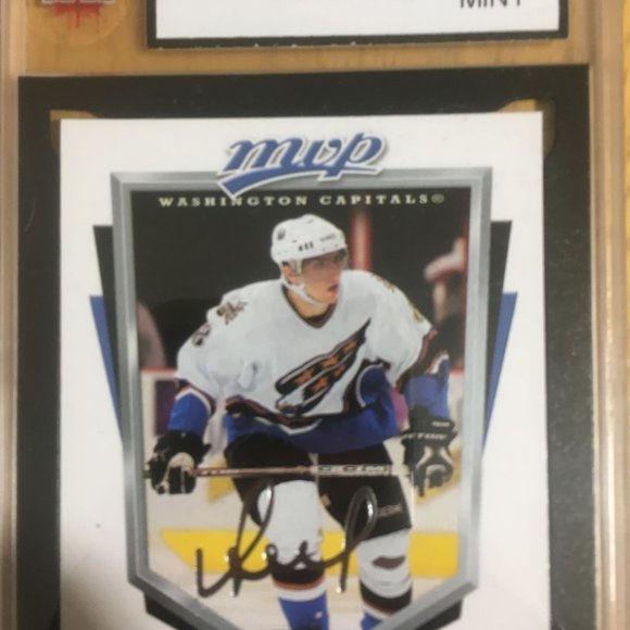 2006 Alex Ovechkin Capitals 2nd Year Rookie Era CARD GRADED KSA 9 MINT - Picture 3 of 6